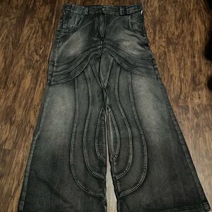 No Faith Studio wave denims